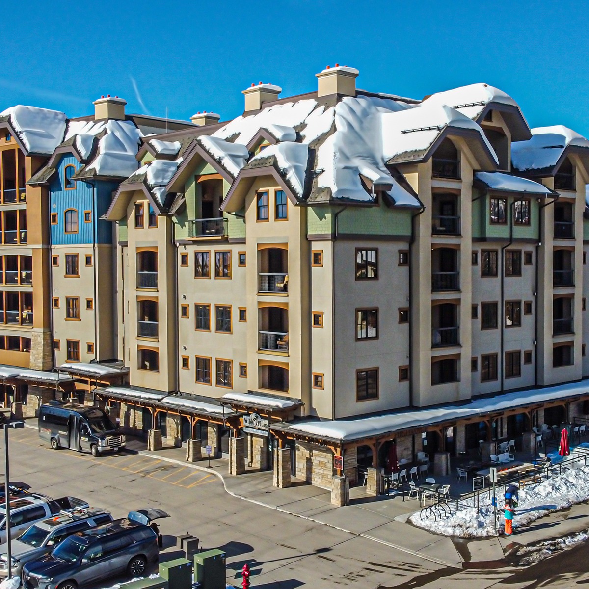 Wild Plum and the Steamboat mountain community in winter