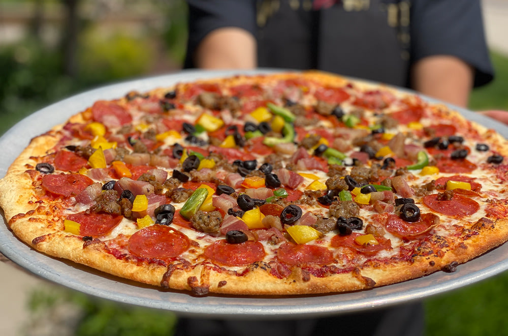 Pizza from Wild Plum